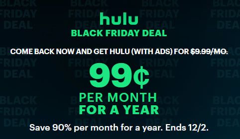 The Best Streaming Service Deals for Black Friday! Some 100% Free