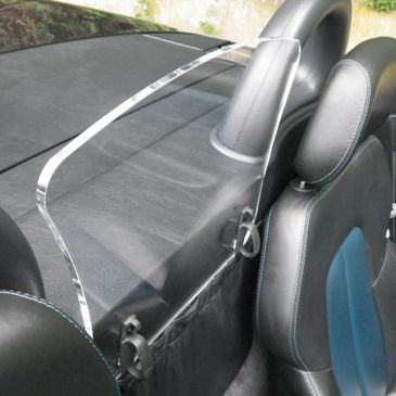 slk windschott r170 mercedes acryl cobra