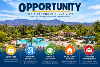 Community development opportunities in Chula Vista.