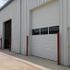 Commercial overhead doors with windows