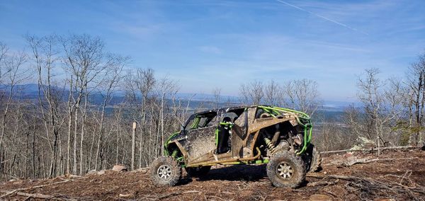 Custom built Polaris RZR at Indian Mountain.