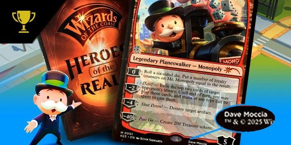 Hasbro Heroes of the Realm award card; elite internal honor for transformative business impact.
