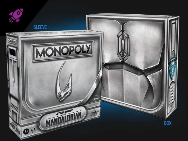 Mandalorian 2.0 design by Dave Moccia. Beskar armor-inspired packaging for Lucasfilm.