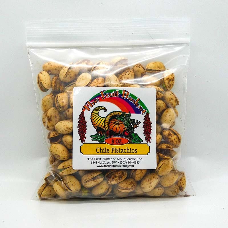 8OZ GREEN CHILE PISTACHIOS