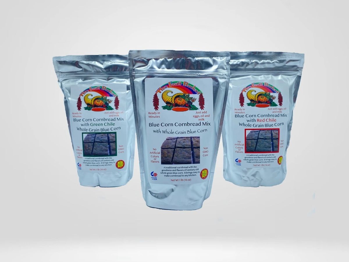 1lb Blue Corn Cornbread Mix