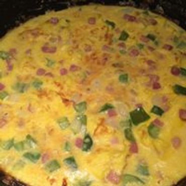 Fritatta, breakfast, bed and breakfast, Pleasant View Farm Bed and Breakfast Inn