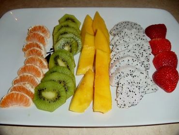 Beautiful fruit for breakfast, Pleasant View Farm Bed and Breakfast Inn