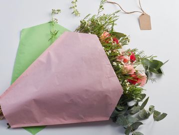 Kraft Colour Flower Sleeves