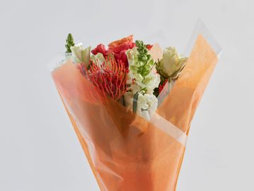 Orange Flower Sleeves