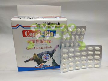 Cocci-Bio caja blister 30 tabetas