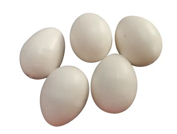 Huevo de plástico falso para gallina