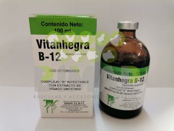 vitanhegra b-12 100ml vitamina aves caballos perros