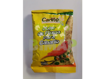 alimento color de pluma para canario 150g cariño