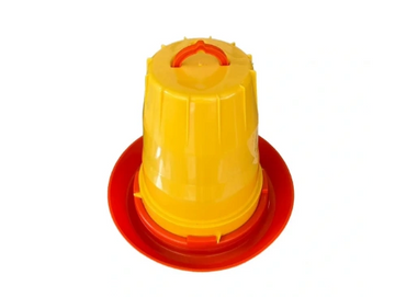 bebedero vitrolero 5.25L para pollos aves gallinas