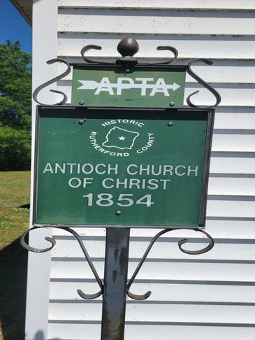 The Antioch Church of Christ in Milton is one of the oldest congregations in Rutherford County, with