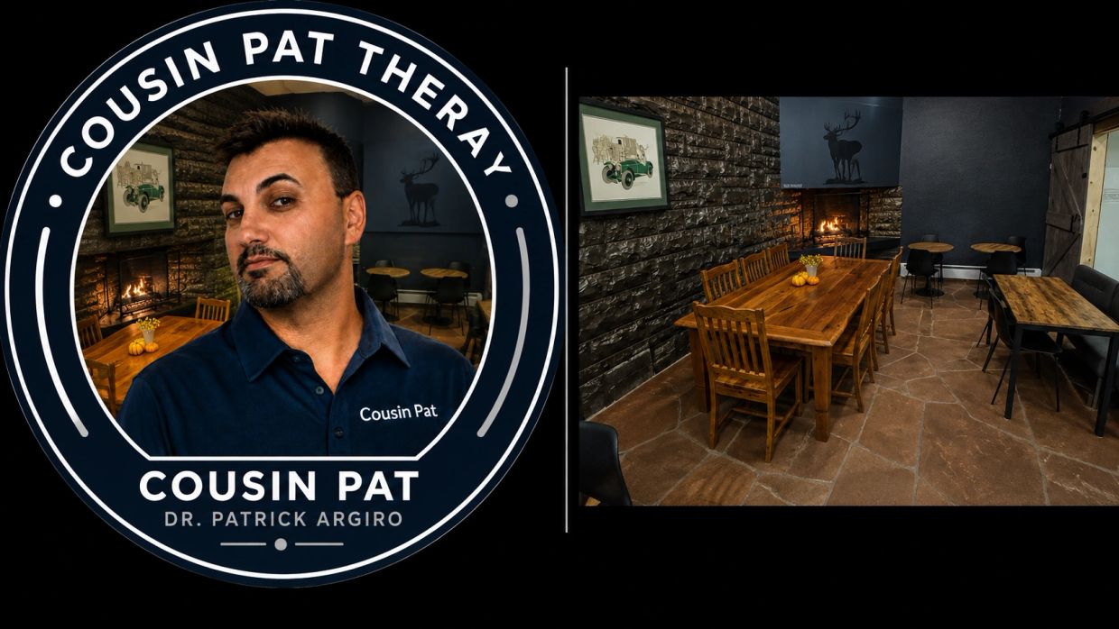 Cousin Pat is Patrick Argiro. Cousin Pat® is the trademarked and protected brand of patrick argiro. 