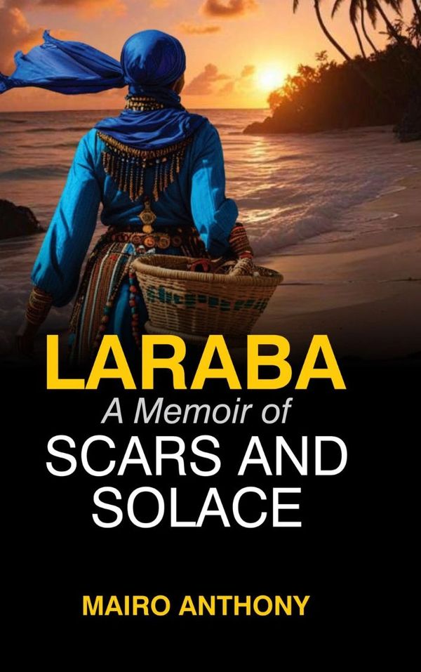 Woman in traditional attire gazes at sunset on a serene beach, symbolizing hope and healing.