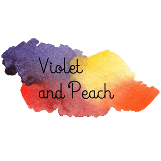 Violet and Peach
