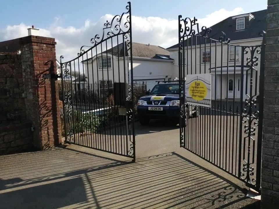 Wrought Iron gate automation and maintenance
