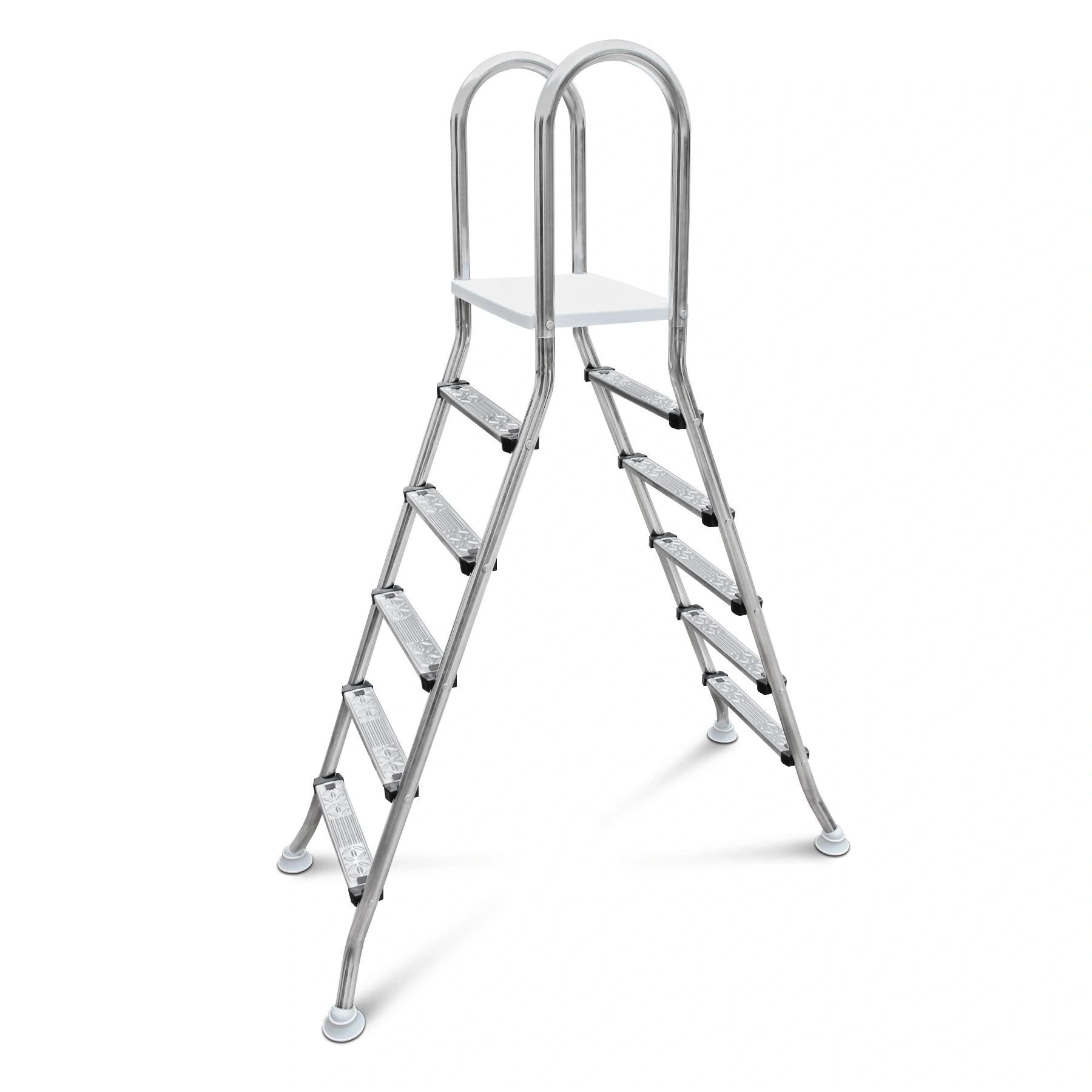 Guangzhou Weili swimming pool ladder stainless steel AISI304 AISI316 above ground pool ladder 