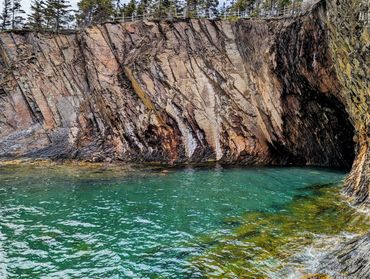 Ovens Sea Caves on Peggy’s Cove and Lunenburg tour from Halifax with Supernova Tours