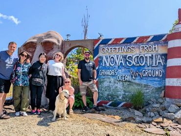 BernArt Maze on Peggy’s Cove and Lunenburg tour from Halifax with Supernova Tours
