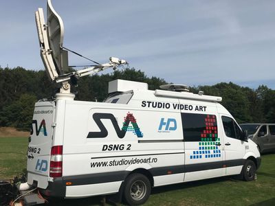 SNG HD satellite transmission