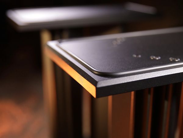 theintune speaker stands close up