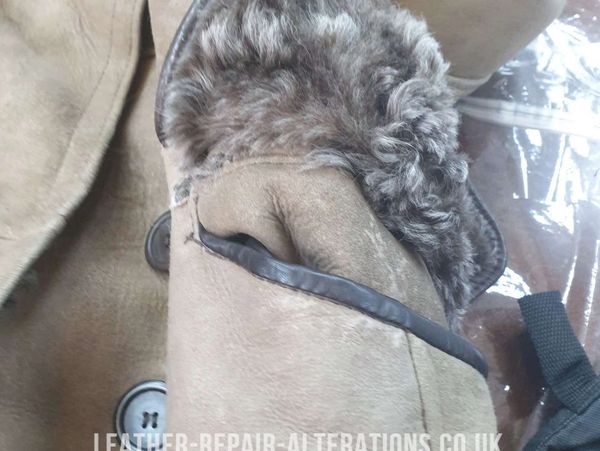 RAF Sheepskin Coat Restorations, Shearling Coat Alterations, Sheepskin  Flying Jacket Repairs - Leather Repair Alterations Restorations - , England