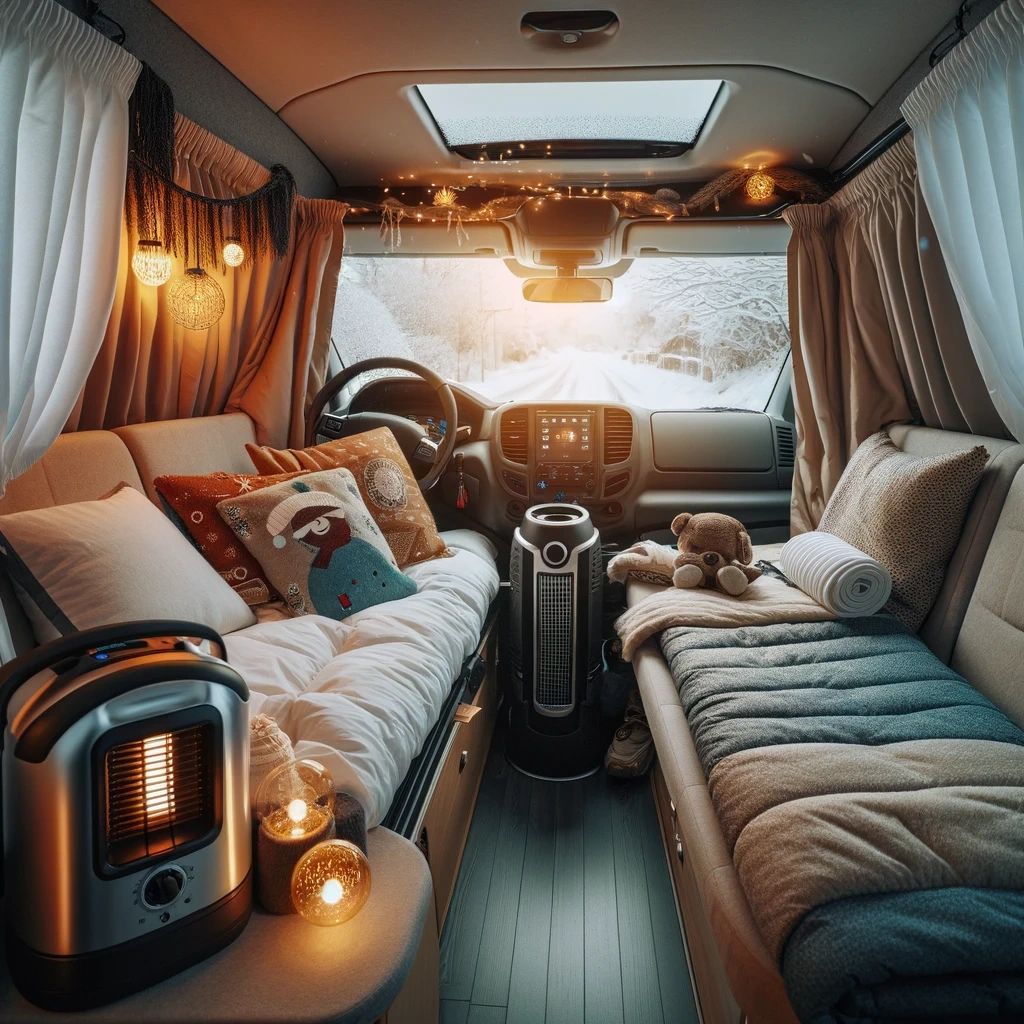 10 Ways to Stay Warm During Winter in Minivan Life