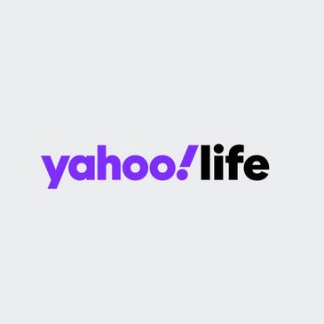 Yahoo Life logo with purple and black text on a light background.