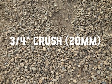 3/4" Crush Gravel