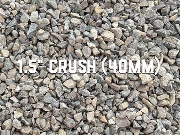 1.5" Crush Gravel