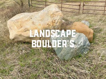 Landscape Boulder's