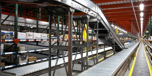 Warehousing pick module conveyor and automation systems for storage racking and pallets