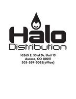 Halo Distribution LLC
16265 E. 33rd Dr. Unit 10
Aurora, CO. 80239