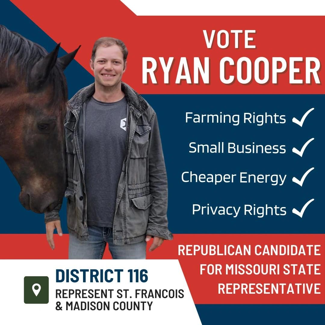 Ryan Cooper for Missouri Representative 116