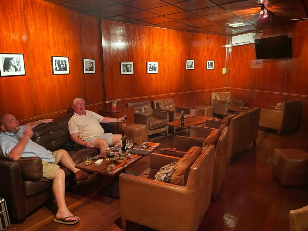 The Cabinet Room, for smoking cigars and getting to know people. Also available for private events 