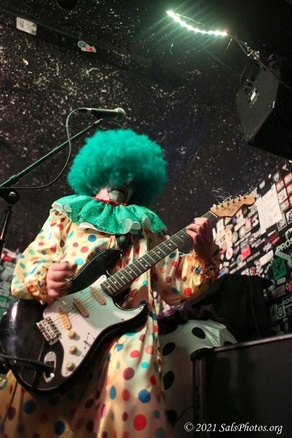 Sir Ronald McDogface rocks the guitar