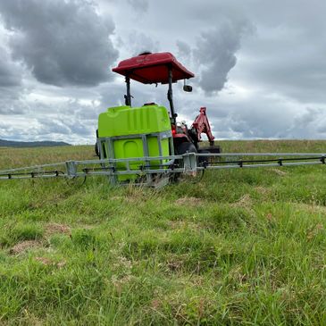 weed spraying unit used for larger areas such as pastures fire trails and parklands