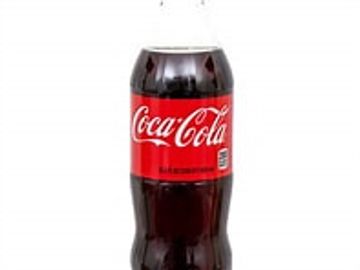 20-ounce bottle of Coca Cola.