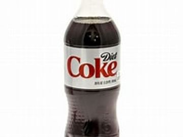 20-ounce bottle of Diet Coke.