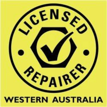 Fully insured and qualified – Licensed Repairer in Western Australia. Professional, reliable, and co