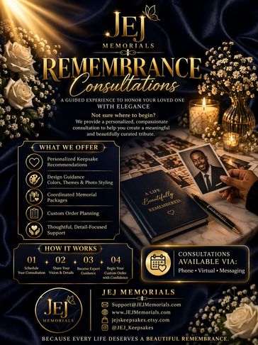 Honor your loved one with intention, elegance, and expert guidance.

Our Remembrance Consultation is