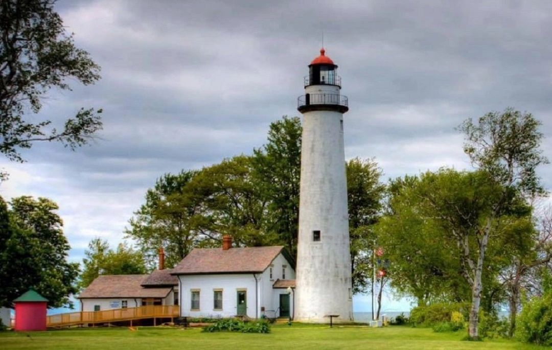 Fresnel Linse, San Luis Point Lighthouse. Eine Fresnel-Linse ist