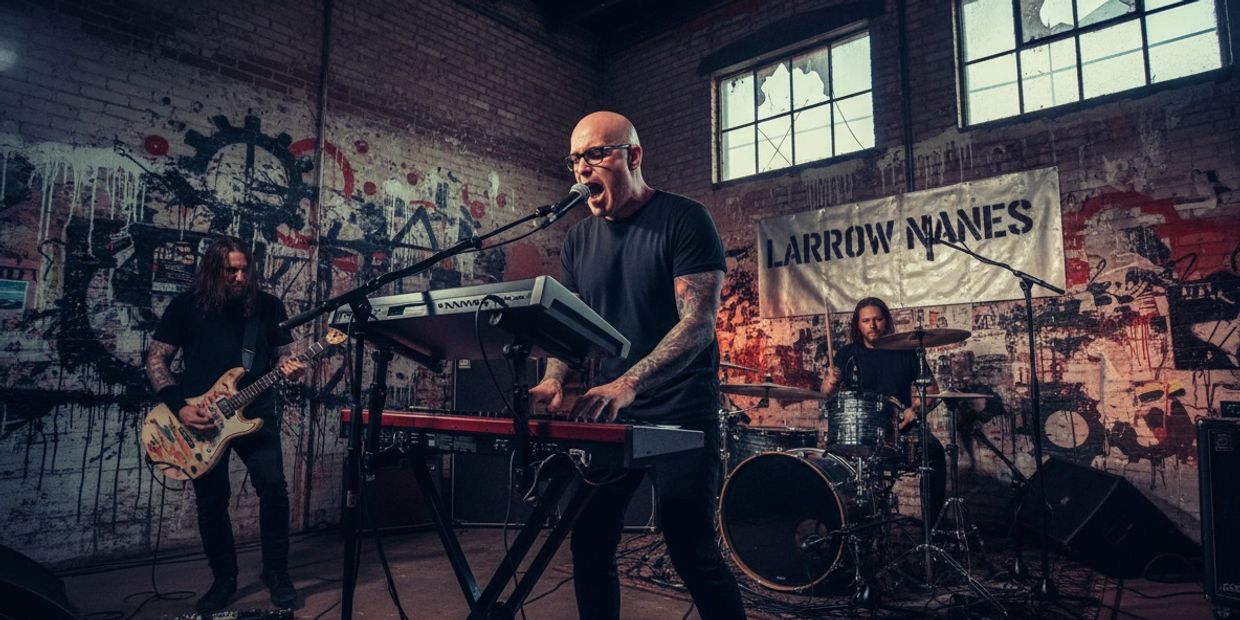 Graffiti walls, flashing lights, echoing drums—Larrow Nanes ignites the underground scene.