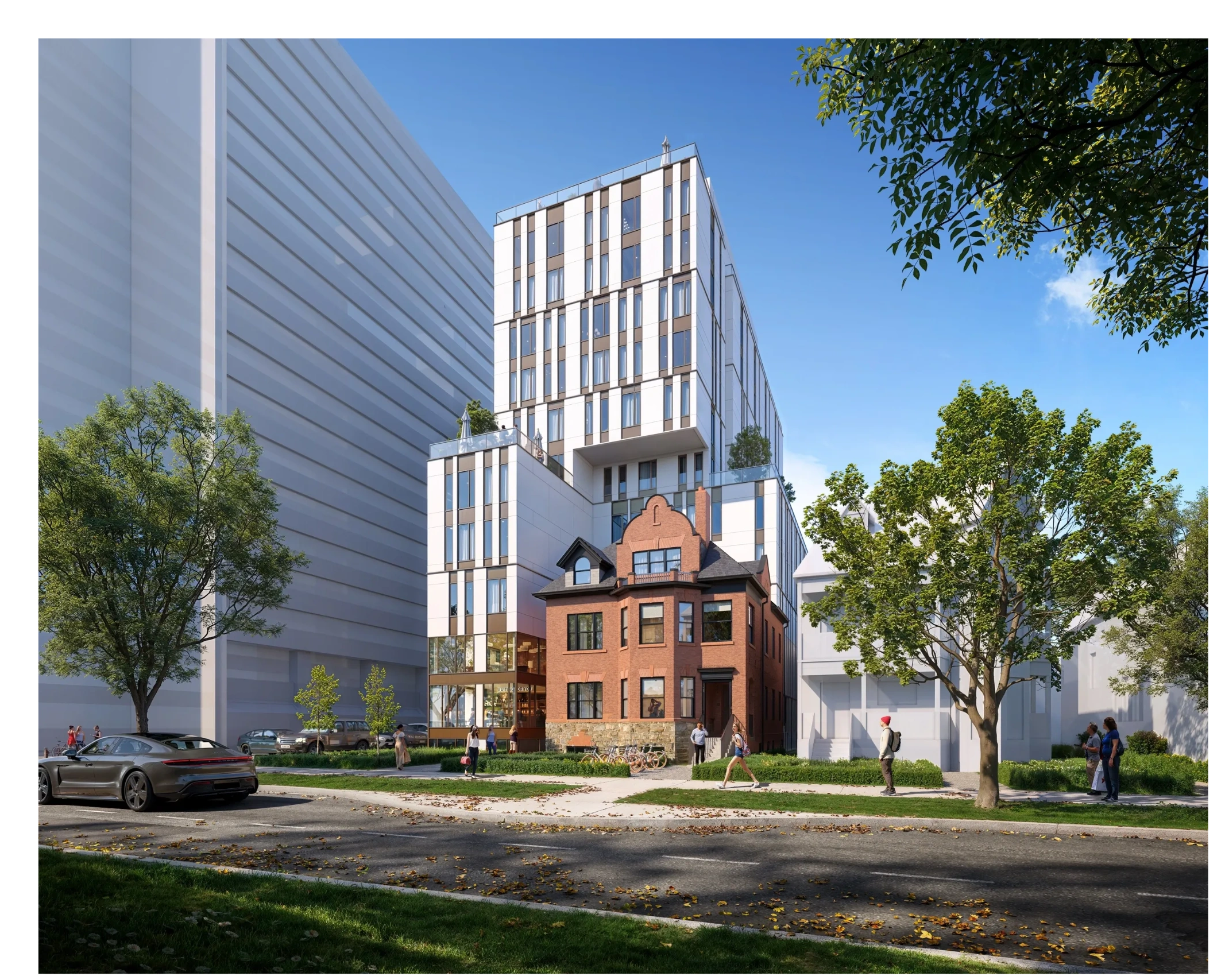 Mid-Rise Condo Development 
Modern Design
Architectural designs contemporary student rental 
Univers