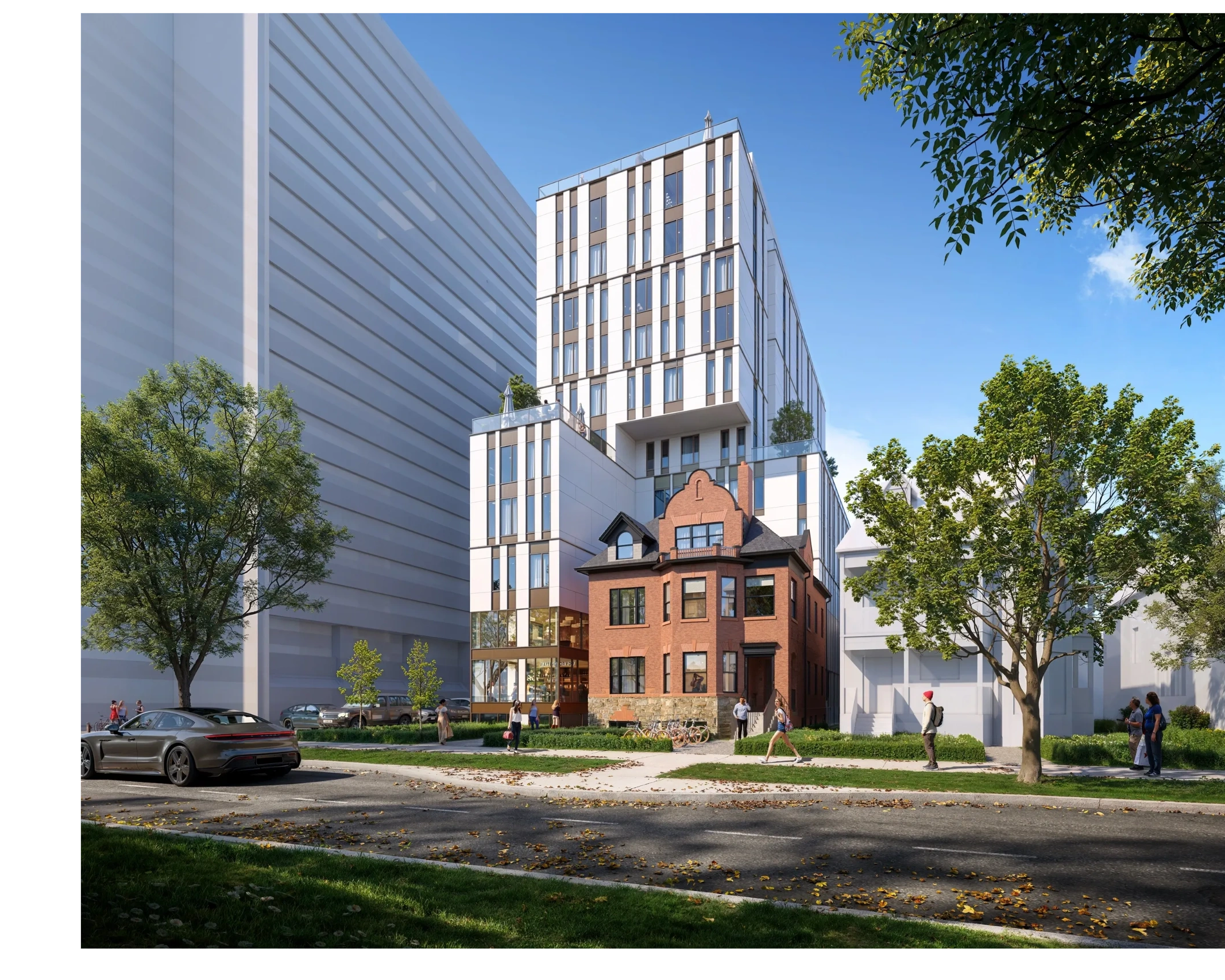 Mid-Rise Condo Development 
Modern Design
Architectural designs contemporary student rental 
Univers