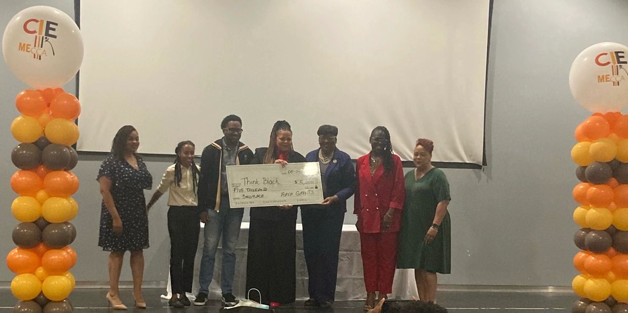 Tiffany Lee, CEO of Think Black Cultural Media Group, Winning a Business grant for Think Black 