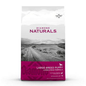 DIAMOND NATURALS LARGE BREED PUPPY LAMB & RICE FORMULA